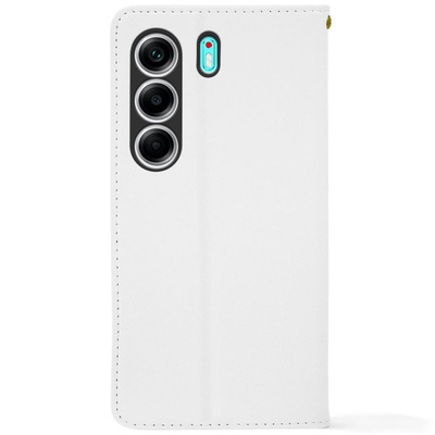 Чохол-книжка Crazy Horse Clasic для Tecno Camon 40 White (Strong)