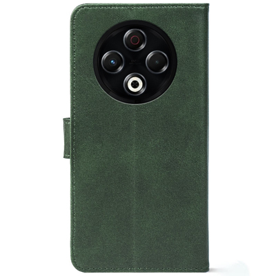 Чохол-книжка Crazy Horse Clasic для Tecno Spark 30 4G Dark Green (Front)