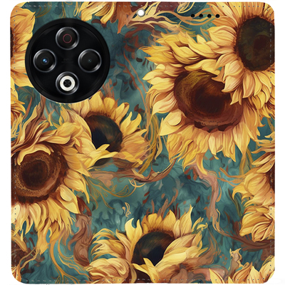 Чохол-книжка BoxFace для Tecno Spark 30 4G Соняшники