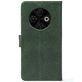 Чохол-книжка Crazy Horse Clasic для Tecno Spark 30C Dark Green (Front)