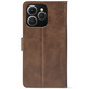 Чохол-книжка Crazy Horse Clasic для Tecno Spark 40 Brown (Front)