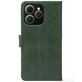 Чохол-книжка Crazy Horse Clasic для Tecno Spark 40 Dark Green (Front)