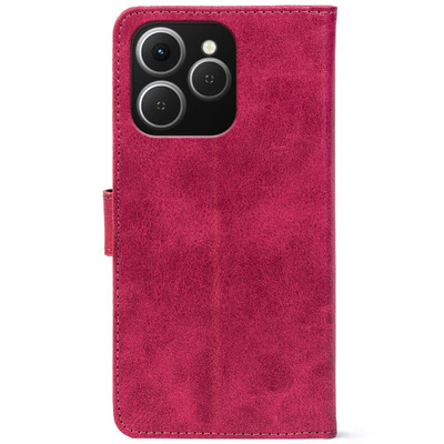 Чохол-книжка Crazy Horse Clasic для Tecno Spark 40 Magenta (Front)