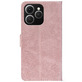 Чохол-книжка Crazy Horse Clasic для Tecno Spark 40 Rose Gold (Front)