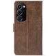 Чохол-книжка Crazy Horse Clasic для Tecno Spark 40 Pro Plus Brown (Front)