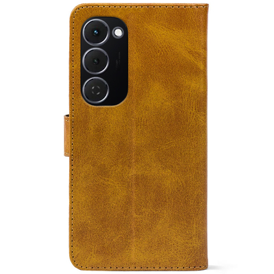 Чохол-книжка Crazy Horse Clasic для Tecno Spark 40 Pro Plus Camel (Front)