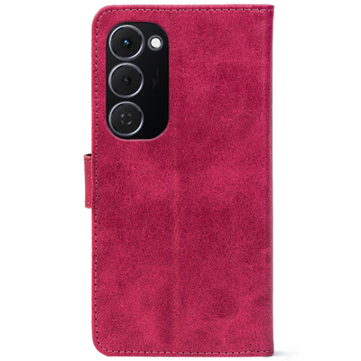 Чохол-книжка Crazy Horse Clasic для Tecno Spark 40 Pro Plus Magenta (Front)