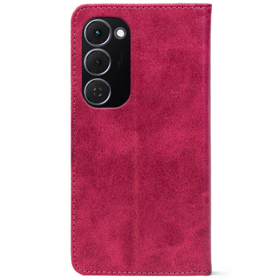 Чохол-книжка Crazy Horse Clasic для Tecno Spark 40 Pro Plus Magenta (Strong)