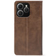 Чохол-книжка Crazy Horse Clasic для Tecno Spark 40 Brown (Strong)