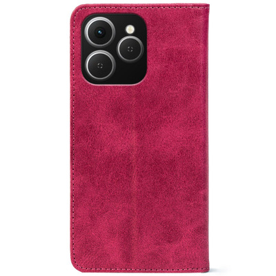 Чохол-книжка Crazy Horse Clasic для Tecno Spark 40 Magenta (Strong)