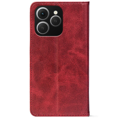 Чохол-книжка Crazy Horse Clasic для Tecno Spark 40 Red Wine (Strong)