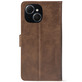 Чохол-книжка Crazy Horse Clasic для Tecno Spark 40C Brown (Front)