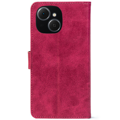 Чохол-книжка Crazy Horse Clasic для Tecno Spark 40C Magenta (Front)