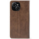 Чохол-книжка Crazy Horse Clasic для Tecno Spark 40C Brown (Strong)