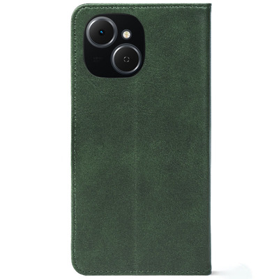 Чохол-книжка Crazy Horse Clasic для Tecno Spark 40C Dark Green (Strong)