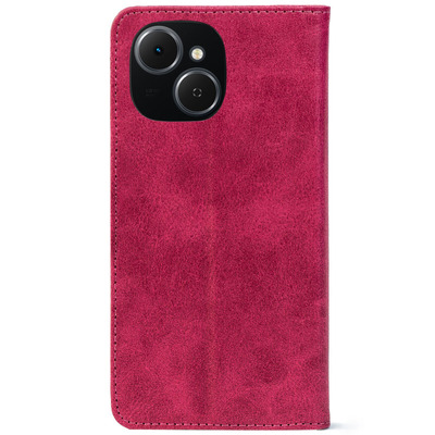 Чохол-книжка Crazy Horse Clasic для Tecno Spark 40C Magenta (Strong)