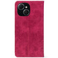 Чохол-книжка Crazy Horse Clasic для Tecno Spark 40C Magenta (Strong)