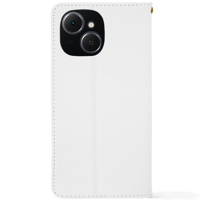 Чохол-книжка Crazy Horse Clasic для Tecno Spark 40C White (Strong)