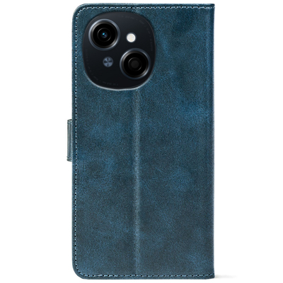 Чохол-книжка Crazy Horse Clasic для Tecno Spark Go 1 Dark Blue (Front)