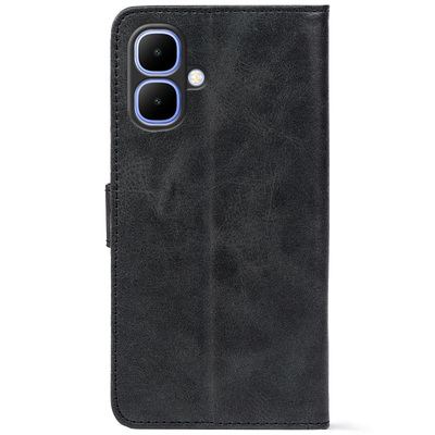Чохол-книжка Crazy Horse Clasic для Tecno Spark Go 2 Grafit (Front)