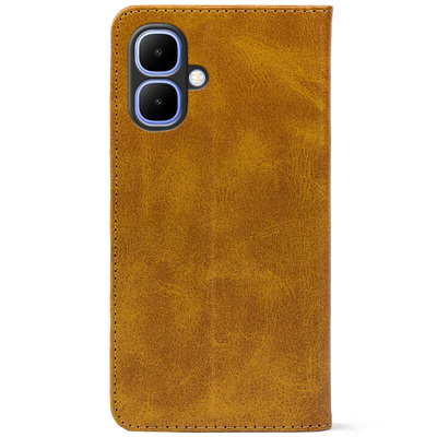 Чохол-книжка Crazy Horse Clasic для Tecno Spark Go 2 Camel (Strong)