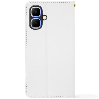 Чохол-книжка Crazy Horse Clasic для Tecno Spark Go 2 White (Strong)