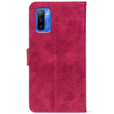 Чохол-книжка Crazy Horse Clasic для Ulefone Note 12 Magenta (Front)