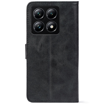 Чохол-книжка Crazy Horse Clasic для Xiaomi 14T Pro Grafit (Front)