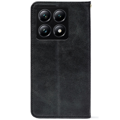 Чохол-книжка Crazy Horse Clasic для Xiaomi 14T Pro Grafit (Strong)
