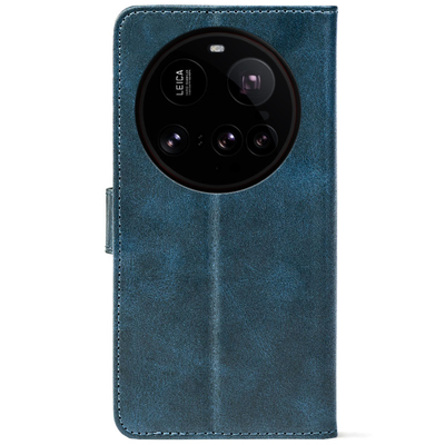 Чохол-книжка Crazy Horse Clasic для Xiaomi 15 Ultra Dark Blue (Front)