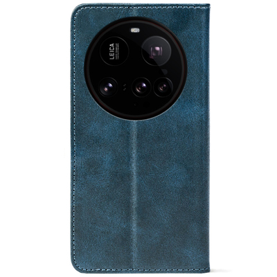 Чохол-книжка Crazy Horse Clasic для Xiaomi 15 Ultra Dark Blue (Strong)