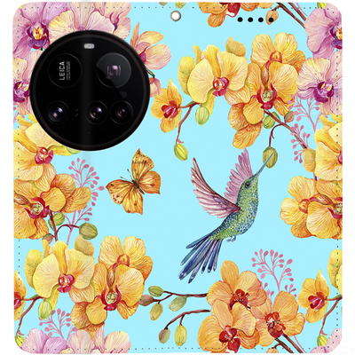 Чохол-книжка BoxFace для Xiaomi 15 Ultra Colibri in Orchids