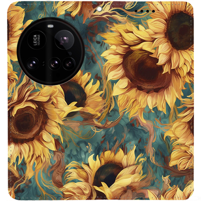 Чохол-книжка BoxFace для Xiaomi 15 Ultra Соняшники