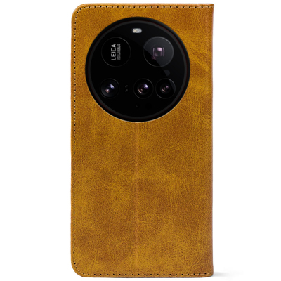 Чохол-книжка Crazy Horse Clasic для Xiaomi 15 Ultra Camel (Strong)