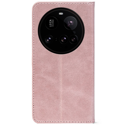Чохол-книжка Crazy Horse Clasic для Xiaomi 15 Ultra Rose Gold (Strong)
