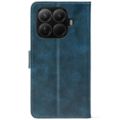 Чохол-книжка Crazy Horse Clasic для Xiaomi 15T Pro Dark Blue (Front)