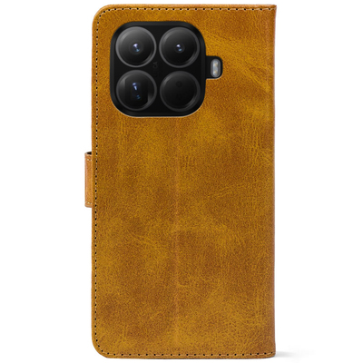 Чохол-книжка Crazy Horse Clasic для Xiaomi 15T Pro Camel (Front)