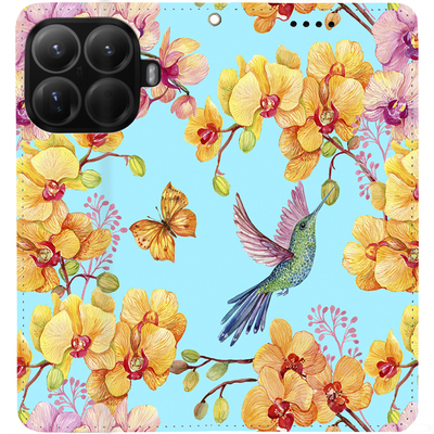 Чохол-книжка BoxFace для Xiaomi 15T Pro Colibri in Orchids