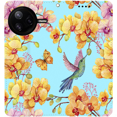 Чохол-книжка BoxFace для Poco F7 Pro Colibri in Orchids