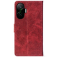 Чохол-книжка Crazy Horse Clasic для Poco F7 Red Wine (Front)
