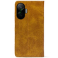 Чохол-книжка Crazy Horse Clasic для Poco F7 Camel (Strong)