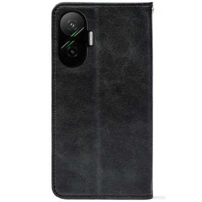 Чохол-книжка Crazy Horse Clasic для Poco F7 Grafit (Strong)