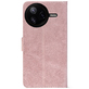 Чохол-книжка Crazy Horse Clasic для Poco F7 Pro Rose Gold (Front)