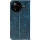 Чохол-книжка Crazy Horse Clasic для Poco F7 Pro Dark Blue (Strong)