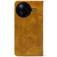 Чохол-книжка Crazy Horse Clasic для Poco F7 Pro Camel (Strong)