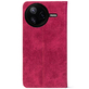 Чохол-книжка Crazy Horse Clasic для Poco F7 Pro Magenta (Strong)