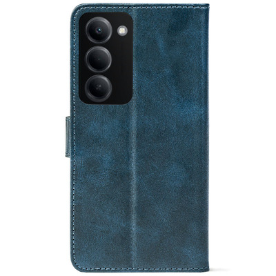 Чохол-книжка Crazy Horse Clasic для Xiaomi Redmi 15 Dark Blue (Front)