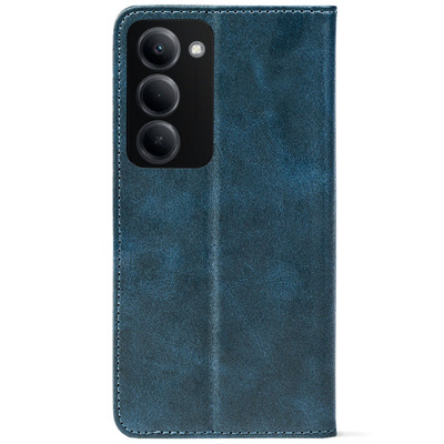 Чохол-книжка Crazy Horse Clasic для Xiaomi Redmi 15 169.5 mm Dark Blue (Strong)