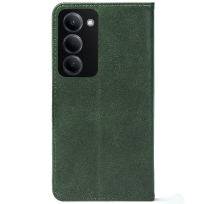 Чохол-книжка Crazy Horse Clasic для Xiaomi Redmi 15 169.5 mm Dark Green (Strong)