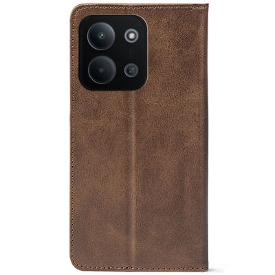Чохол-книжка Crazy Horse Clasic для Xiaomi Redmi 15C Brown (Strong)